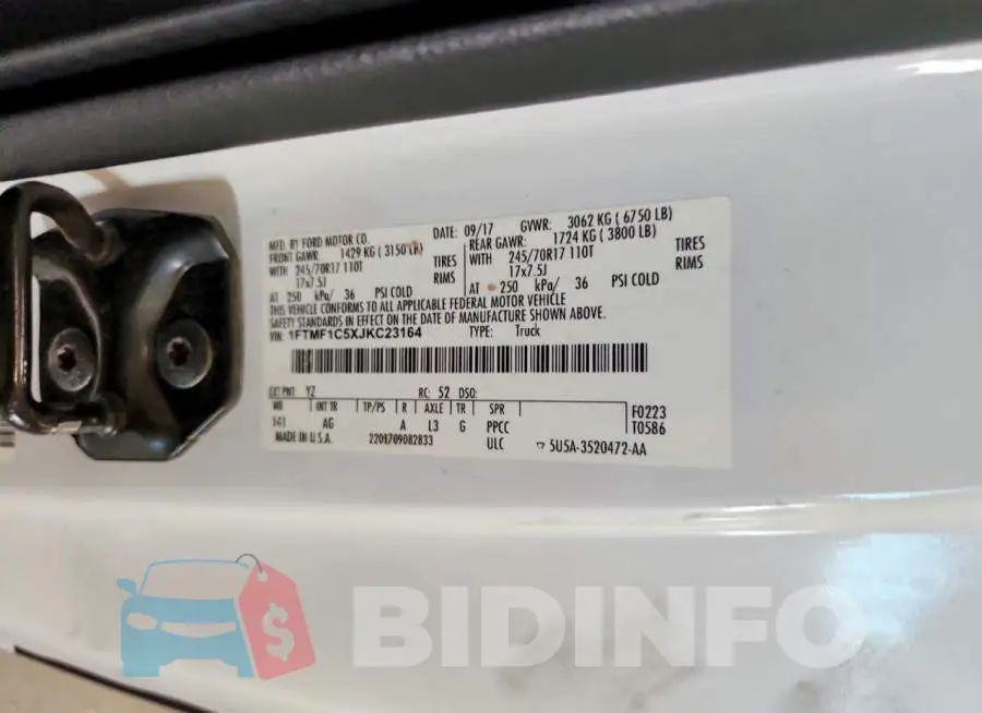 1FTMF1C5XJKC23164 Photo# 12