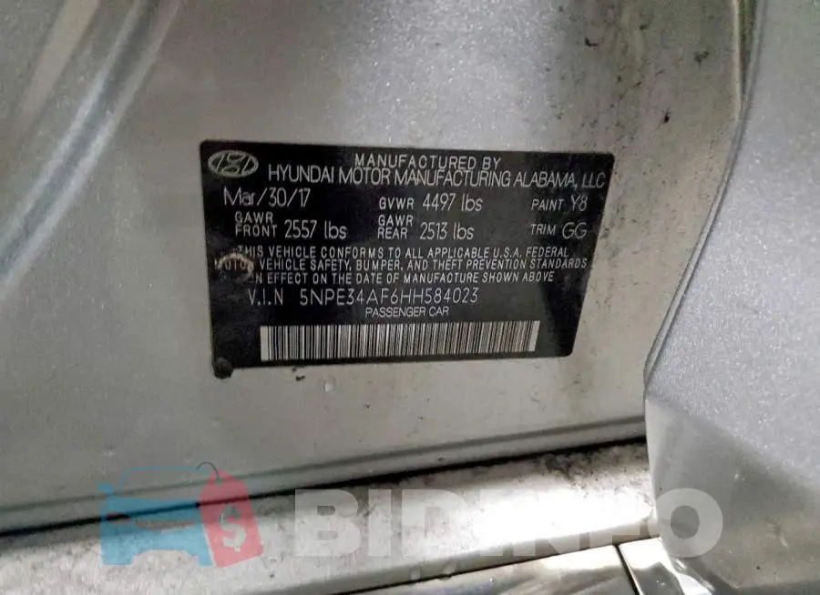 5NPE34AF6HH584023 Photo# 12