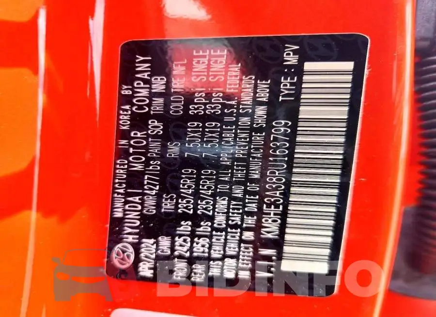 KM8HE3A38RU163799 Photo# 14