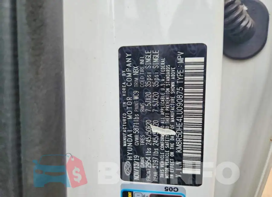 KM8R5DHE4LU090875 Photo# 13