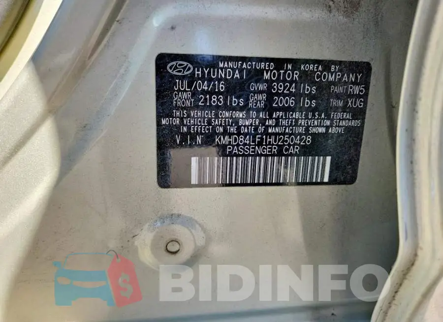 KMHD84LF1HU250428 Photo# 12