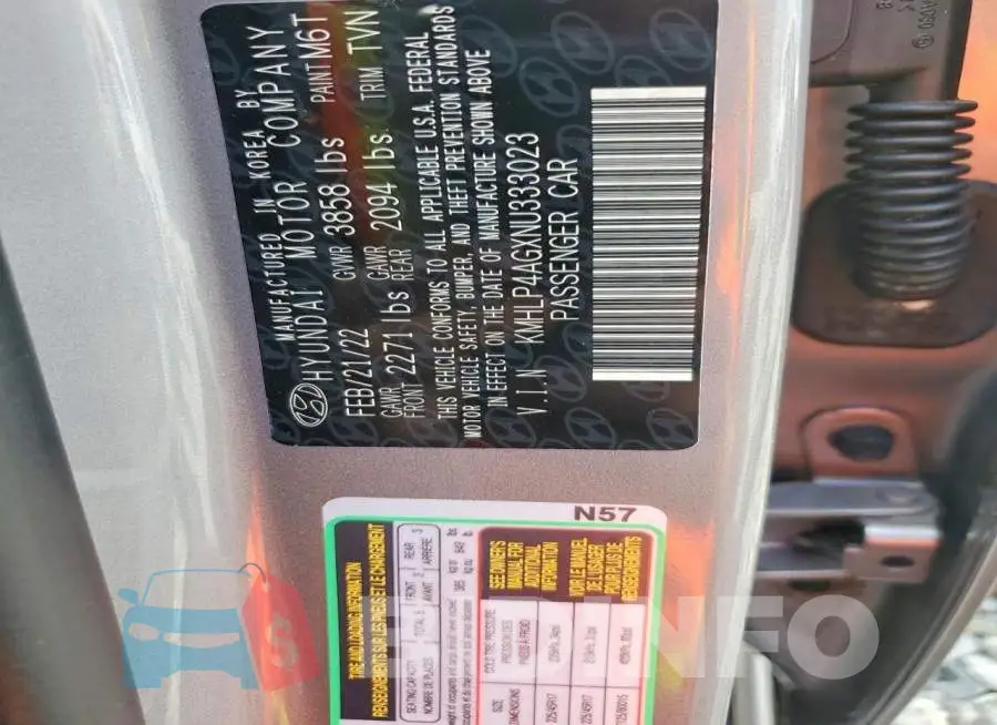 KMHLP4AGXNU333023 Photo# 12