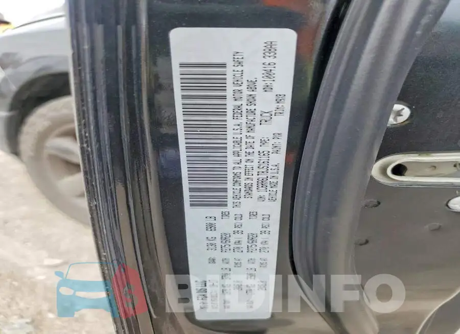 1C6RR6LT8JS161165 Photo# 12