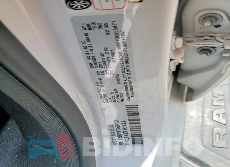1C6SRFFP7SN549147 Photo# 13