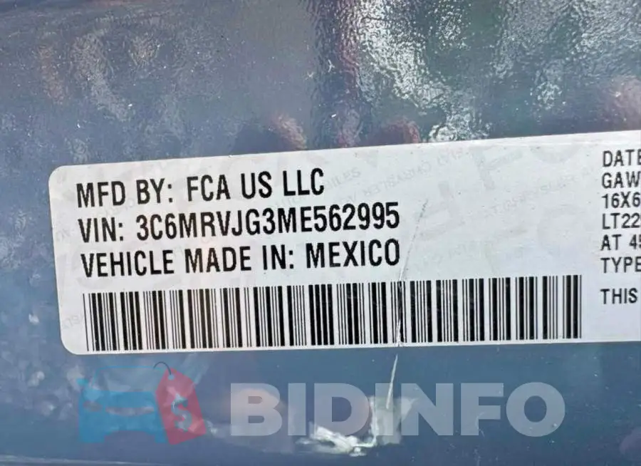 3C6MRVJG3ME562995 Photo# 10