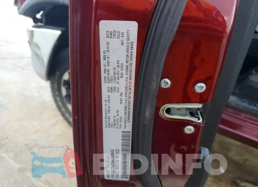 3C6TR5CJ6MG509426 Photo# 12