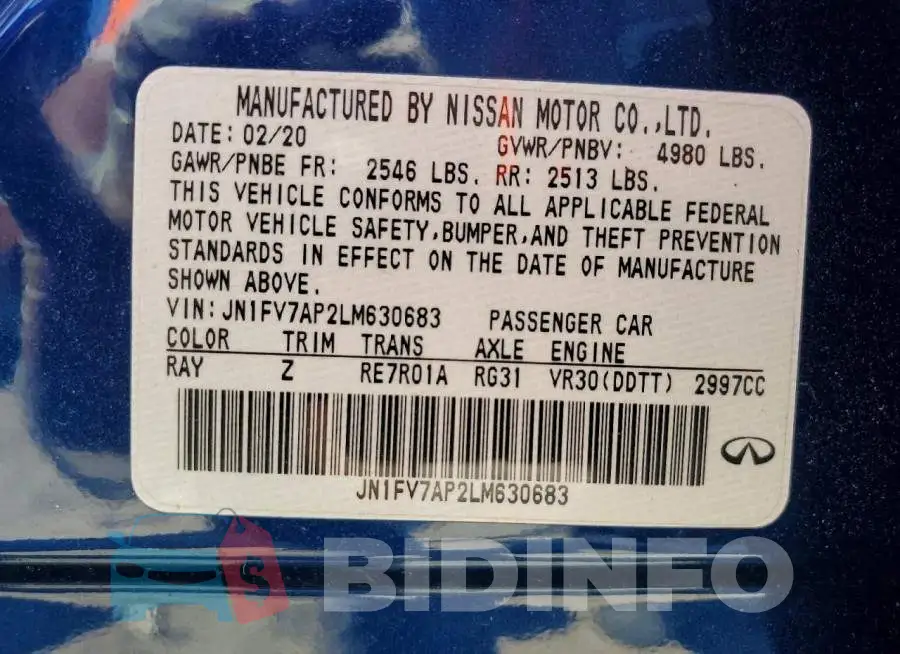 JN1FV7AP2LM630683 Photo# 12