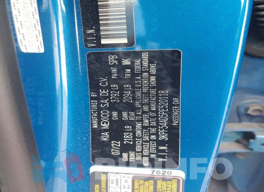 3KPF54AD5PE520118 Photo# 13