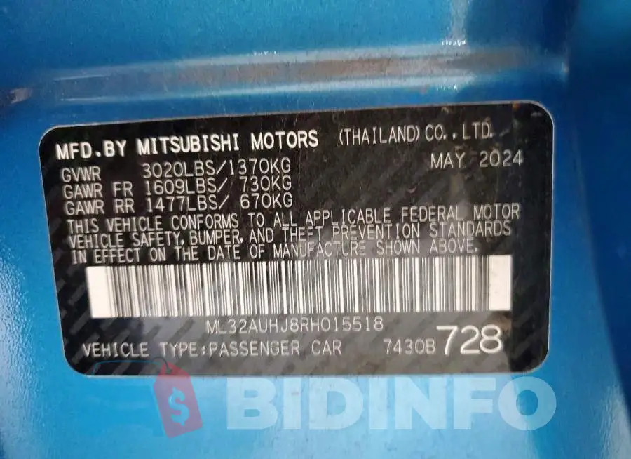 ML32AUHJ8RH015518 Photo# 13