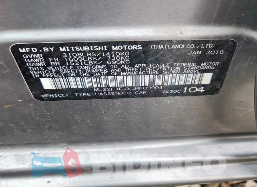 ML32F3FJXJHF09904 Photo# 12