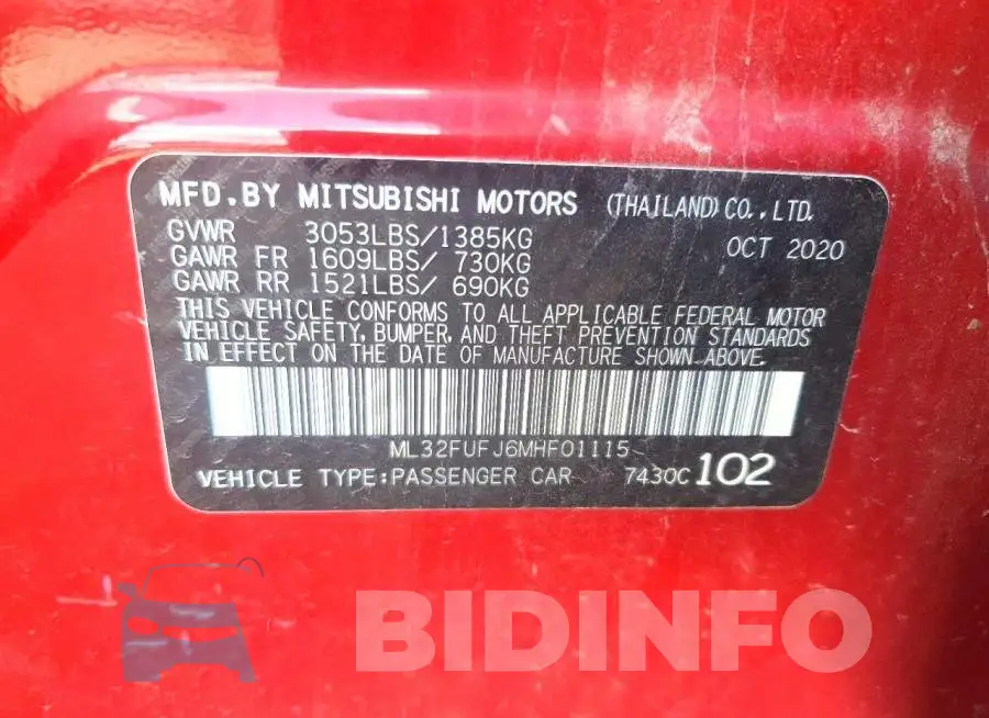 ML32FUFJ6MHF01115 Photo# 12