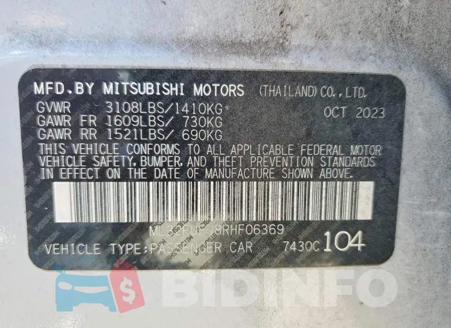ML32FUFJ8RHF06369 Photo# 12