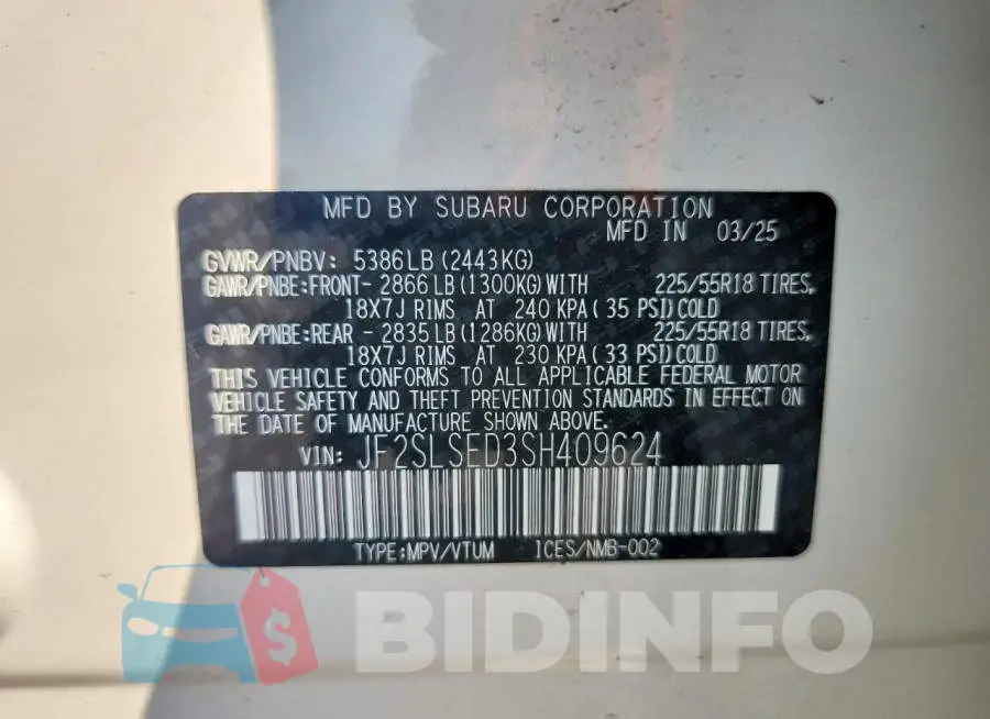 JF2SLSED3SH409624 Photo# 14