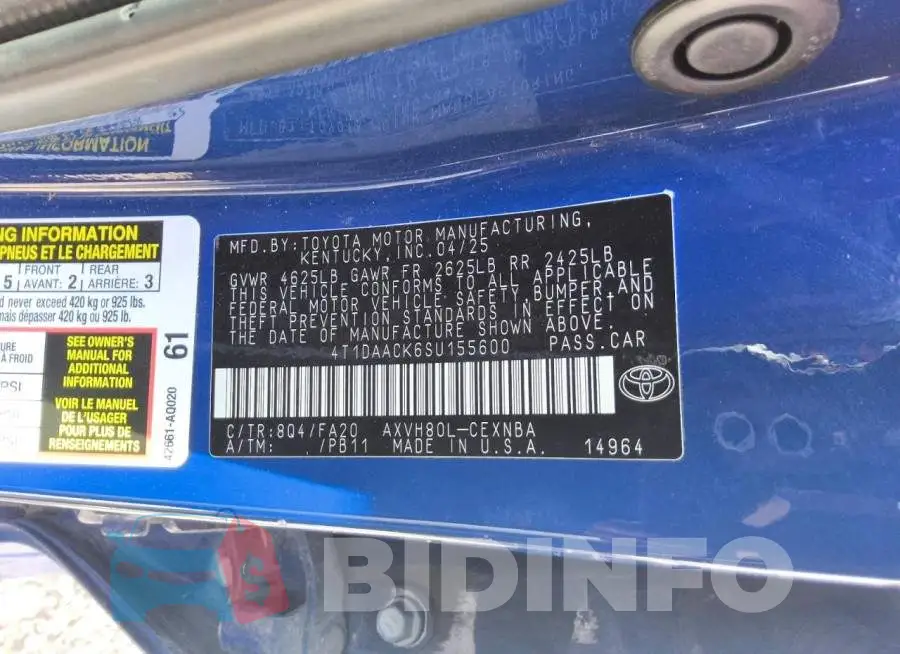 4T1DAACK6SU155600 Photo# 12