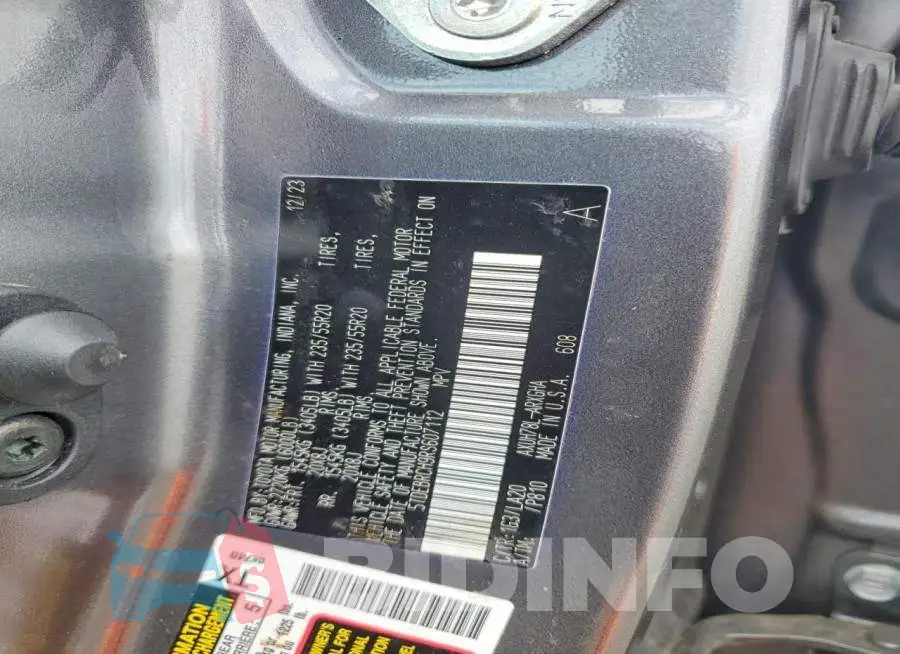 5TDEBRCH9RS607112 Photo# 12