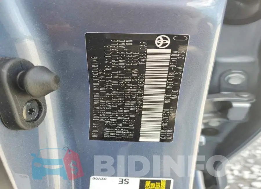 5YFB4MDE0RP105635 Photo# 12