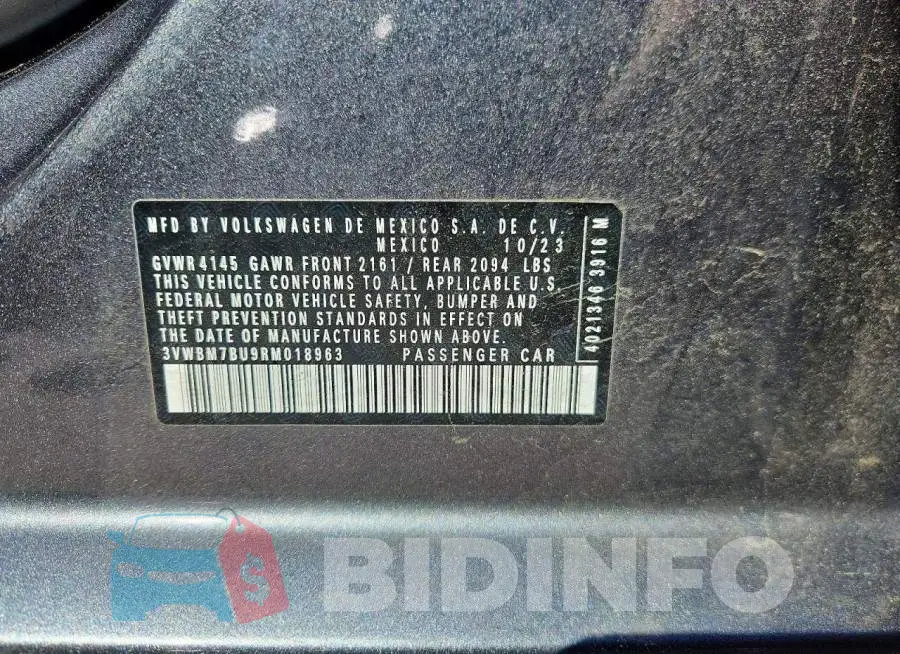 3VWBM7BU9RM018963 Photo# 12