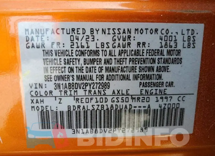 3N1AB8DV2PY272989 Photo# 13