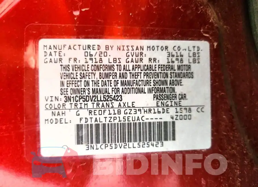 3N1CP5DV2LL525423 Photo# 12