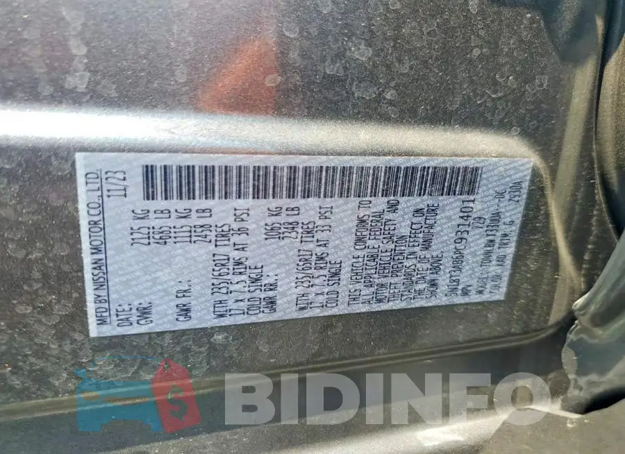 5N1BT3AB6PC931401 Photo# 13