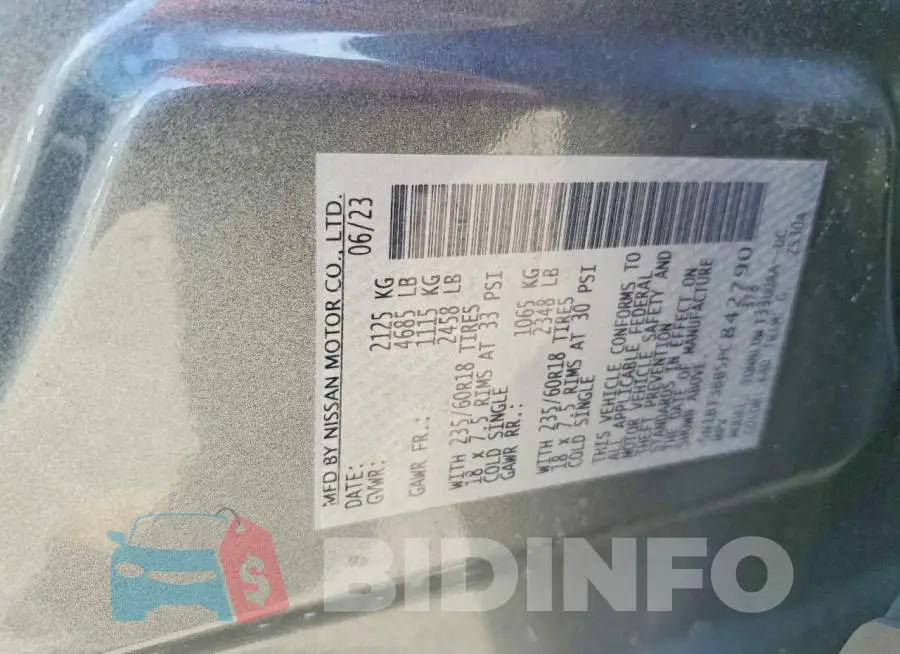 5N1BT3BB5PC842790 Photo# 12