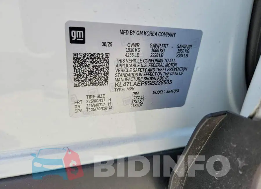 KL47LAEP8SB238505 Photo# 13