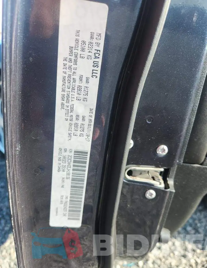 2C3CDXHG5JH158136 Photo# 12