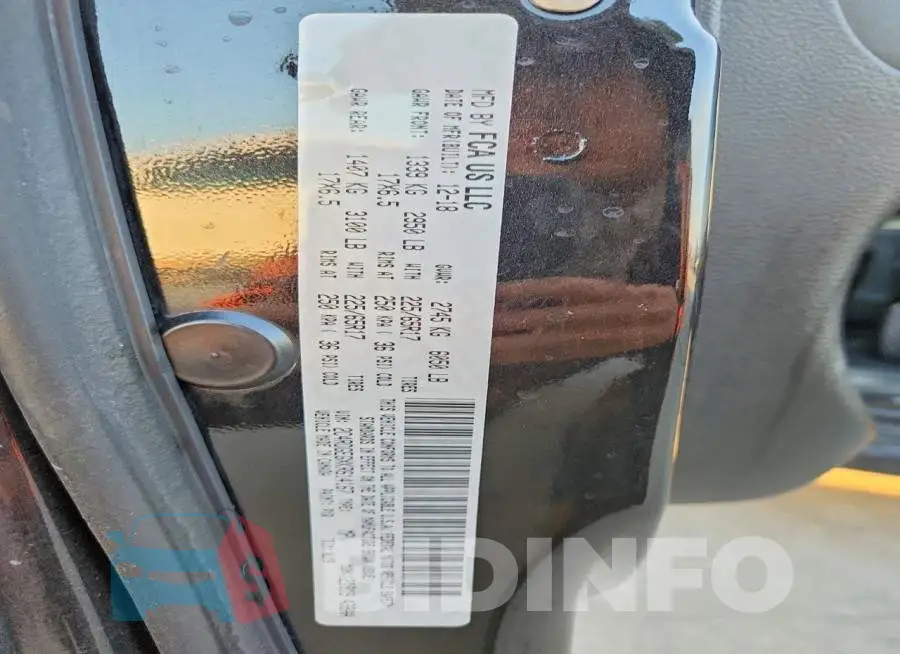 2C4RDGEGXKR614167 Photo# 14