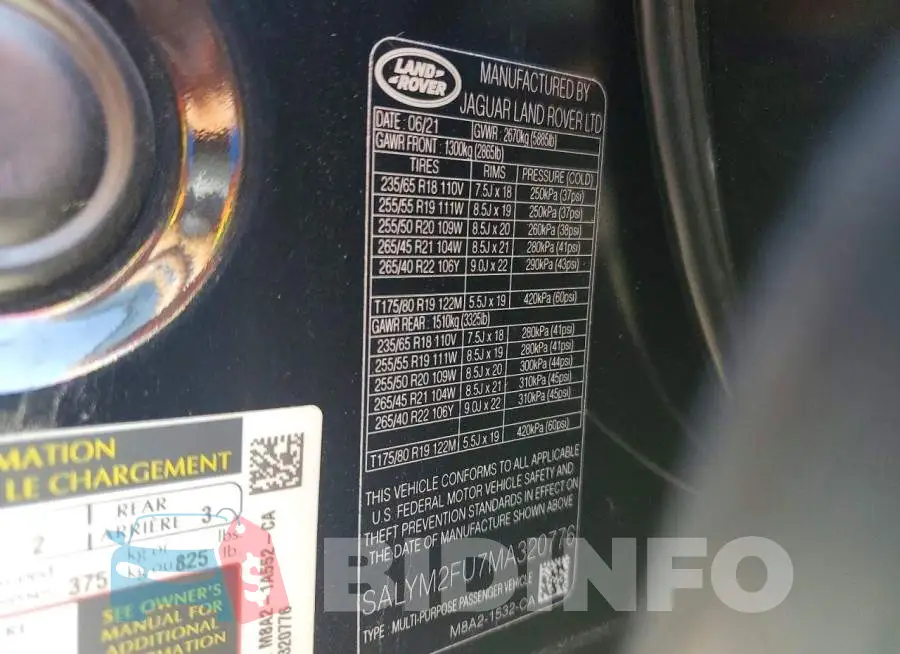 SALYM2FU7MA320776 Photo# 14
