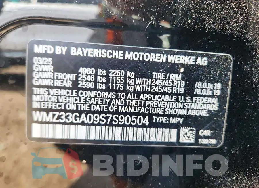 WMZ33GA09S7S90504 Photo# 12