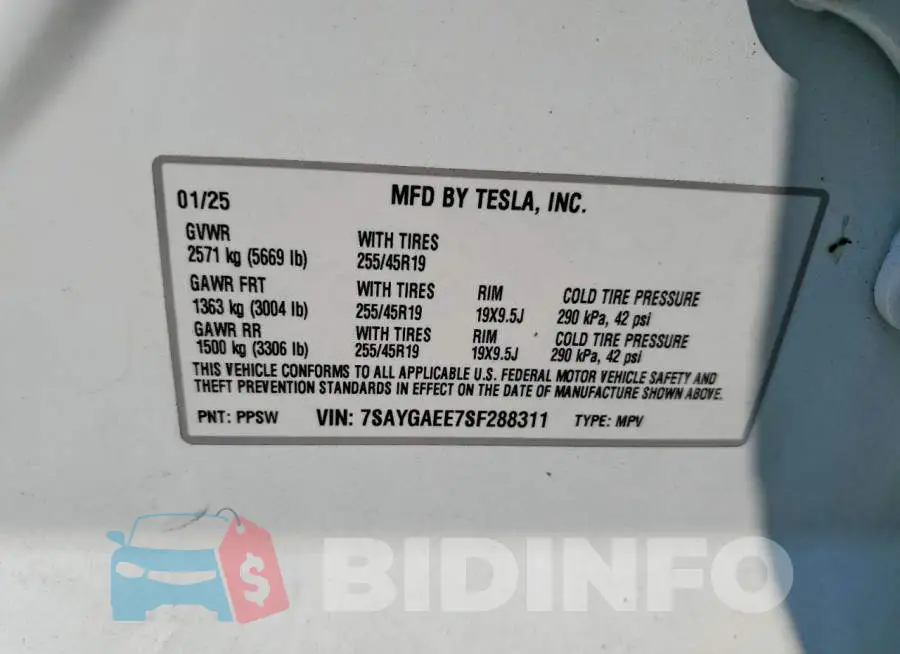 7SAYGAEE7SF288311 Photo# 12