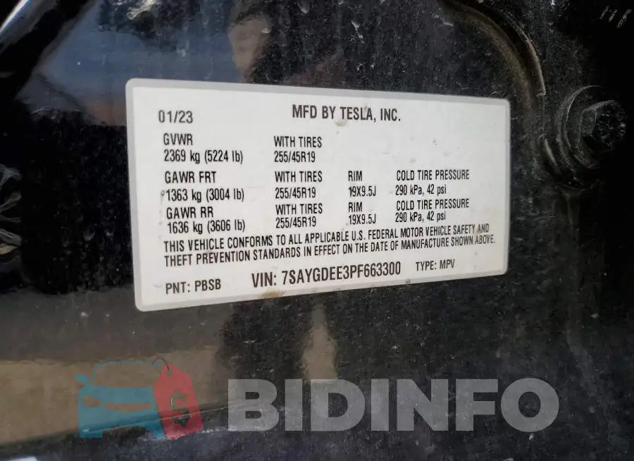 7SAYGDEE3PF663300 Photo# 13