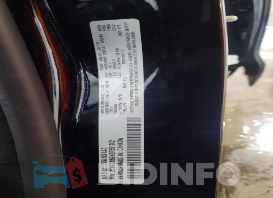 2C4RC1BGXSR551902 Photo# 14