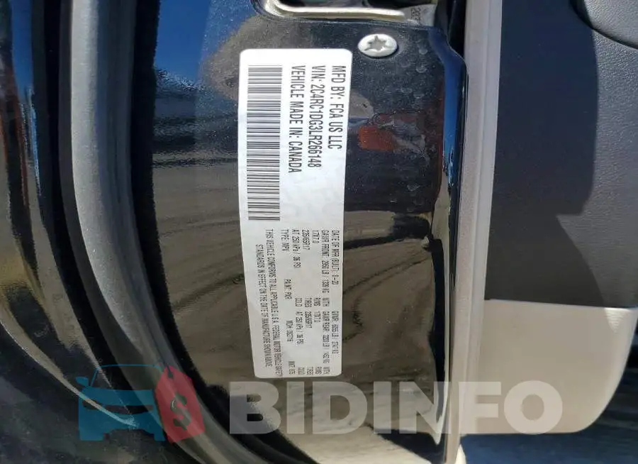 2C4RC1DG3LR266148 Photo# 13