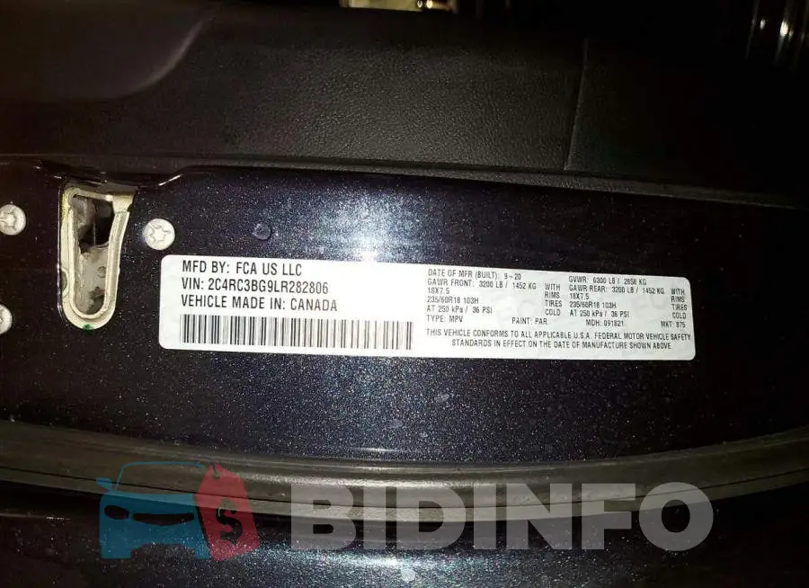 2C4RC3BG9LR282806 Photo# 13