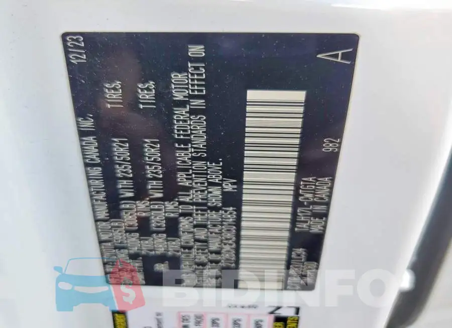 2T2BCMEA3RC014854 Photo# 12
