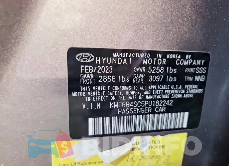 KMTGB4SC5PU182242 Photo# 12