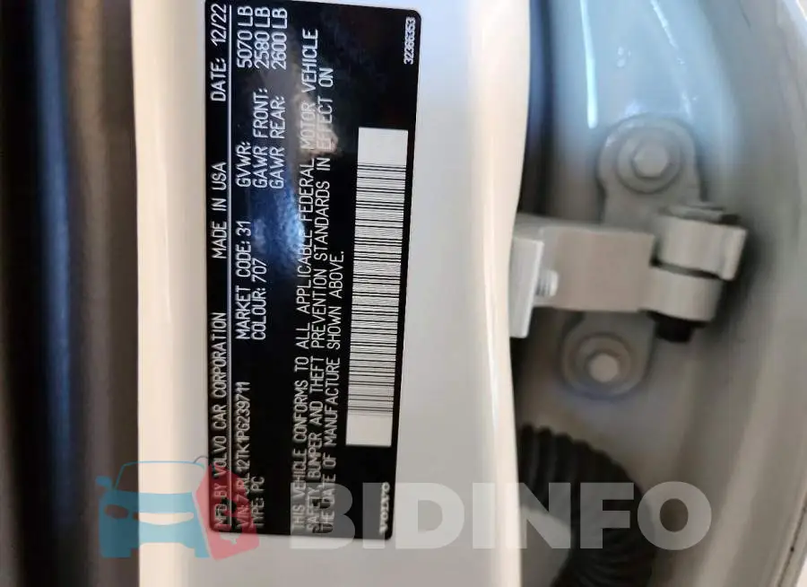 7JRL12TK1PG239711 Photo# 13