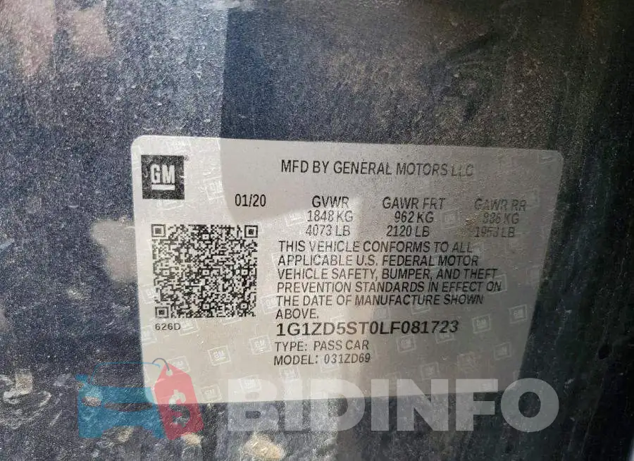 1G1ZD5ST0LF081723 Photo# 12