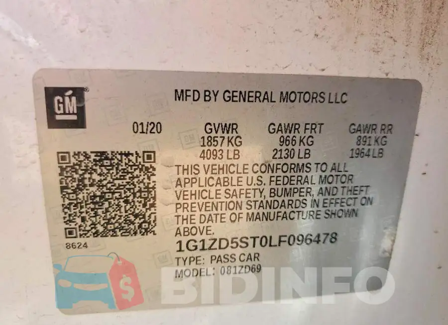 1G1ZD5ST0LF096478 Photo# 12