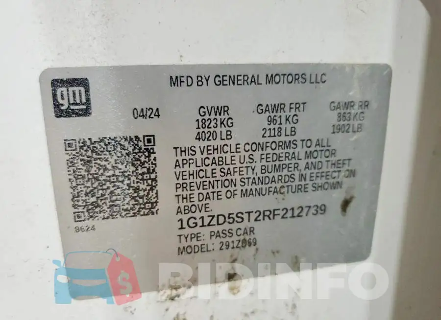 1G1ZD5ST2RF212739 Photo# 13