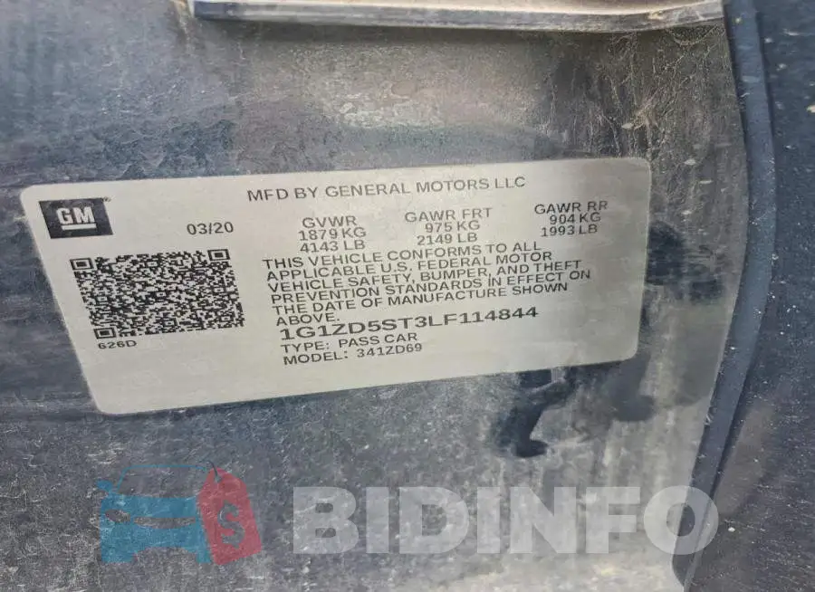 1G1ZD5ST3LF114844 Photo# 12