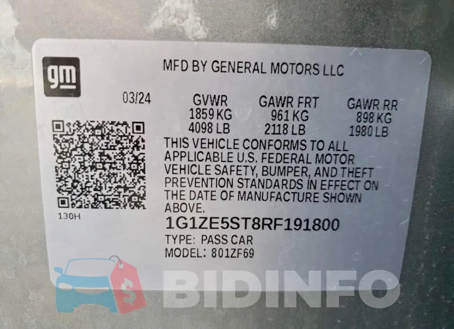 1G1ZE5ST8RF191800 Photo# 12