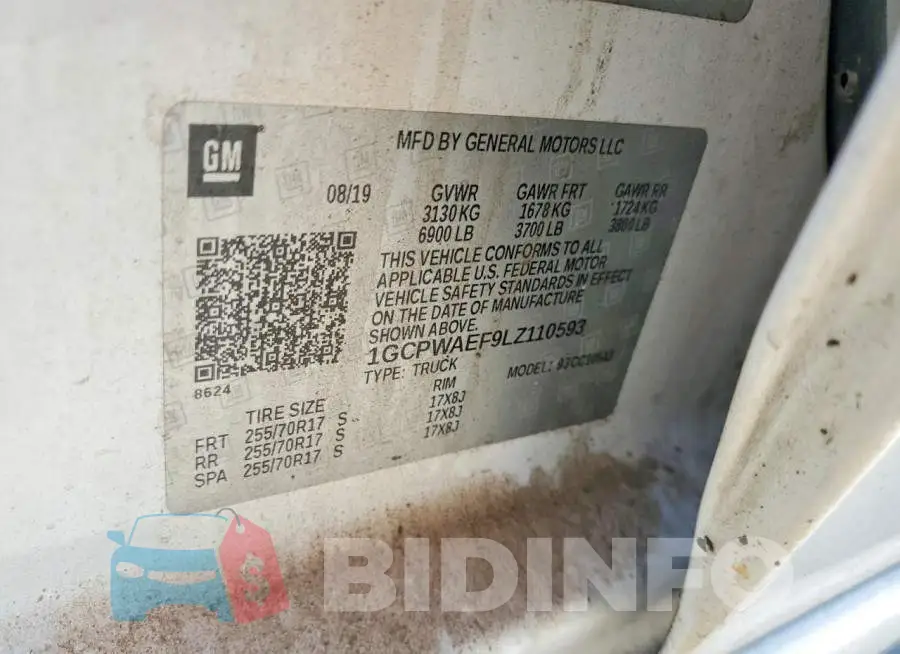 1GCPWAEF9LZ110593 Photo# 12