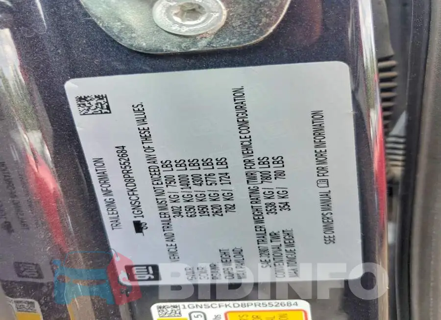 1GNSCFKD8PR552684 Photo# 13