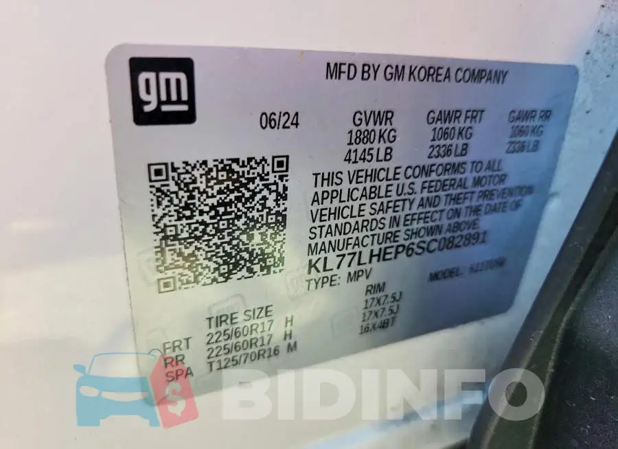 KL77LHEP6SC082891 Photo# 12