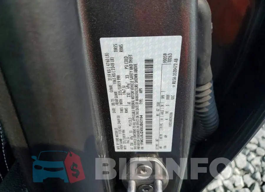 1FMCU9JZ4SUB63194 Photo# 13