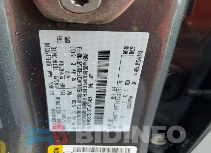 1FMDE7BHXTLA70439 Photo# 12