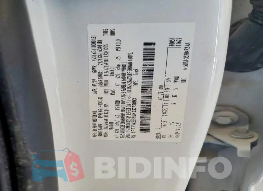 1FT7W2B69KED75093 Photo# 13