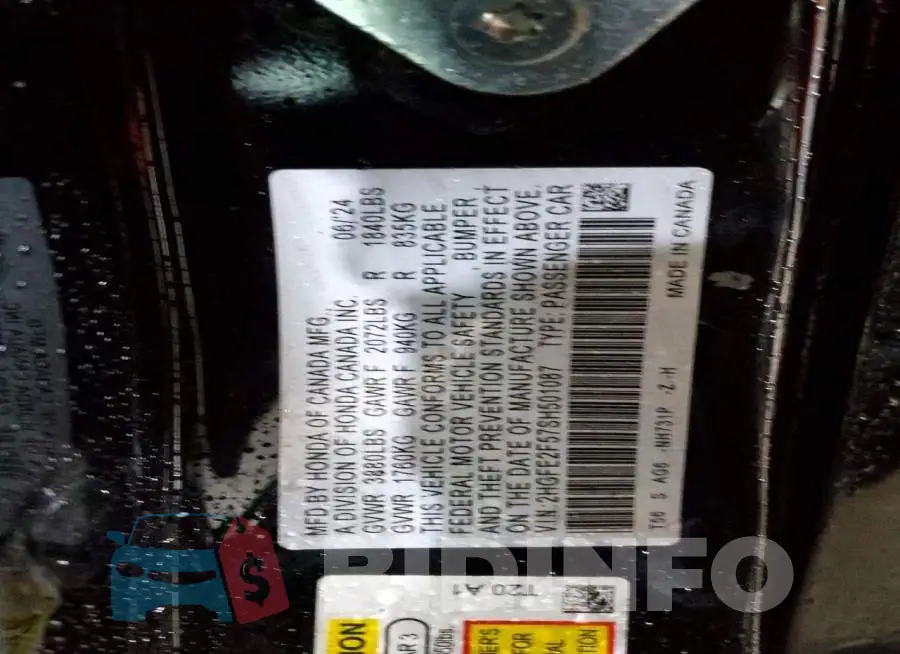 2HGFE2F57SH501087 Photo# 13